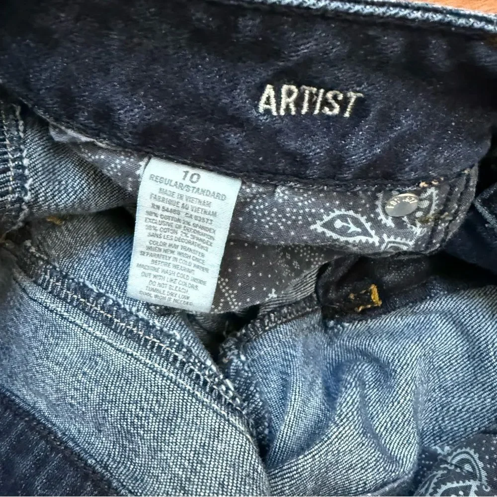 American Eagle Artist Crop Size 10 - Picture 6 of 7